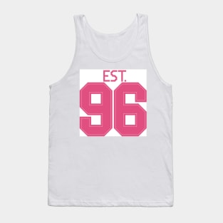 Est. 96 pink Tank Top